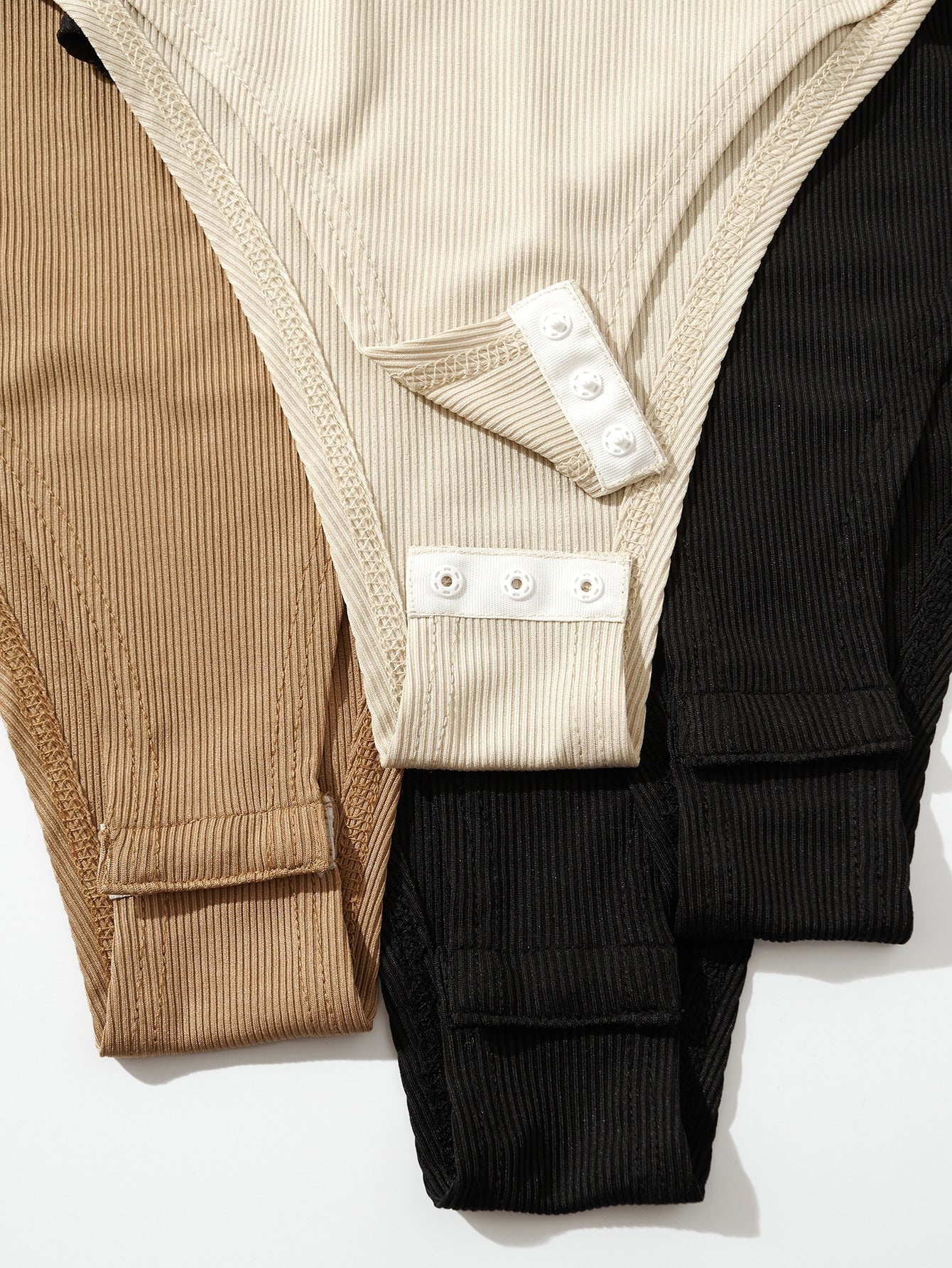 4 Pack Asymmetrical Bodysuit Set - Image 6