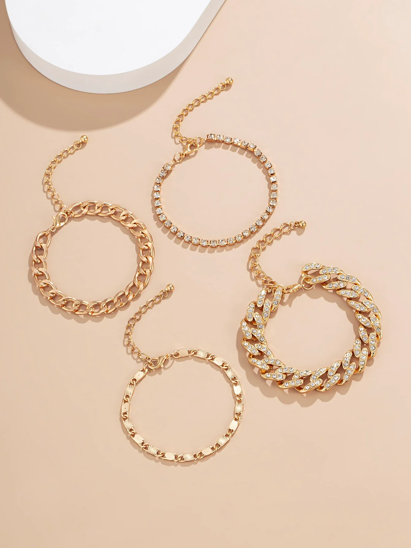 4 Piece Kim Chain Bracelet Set - Image 3