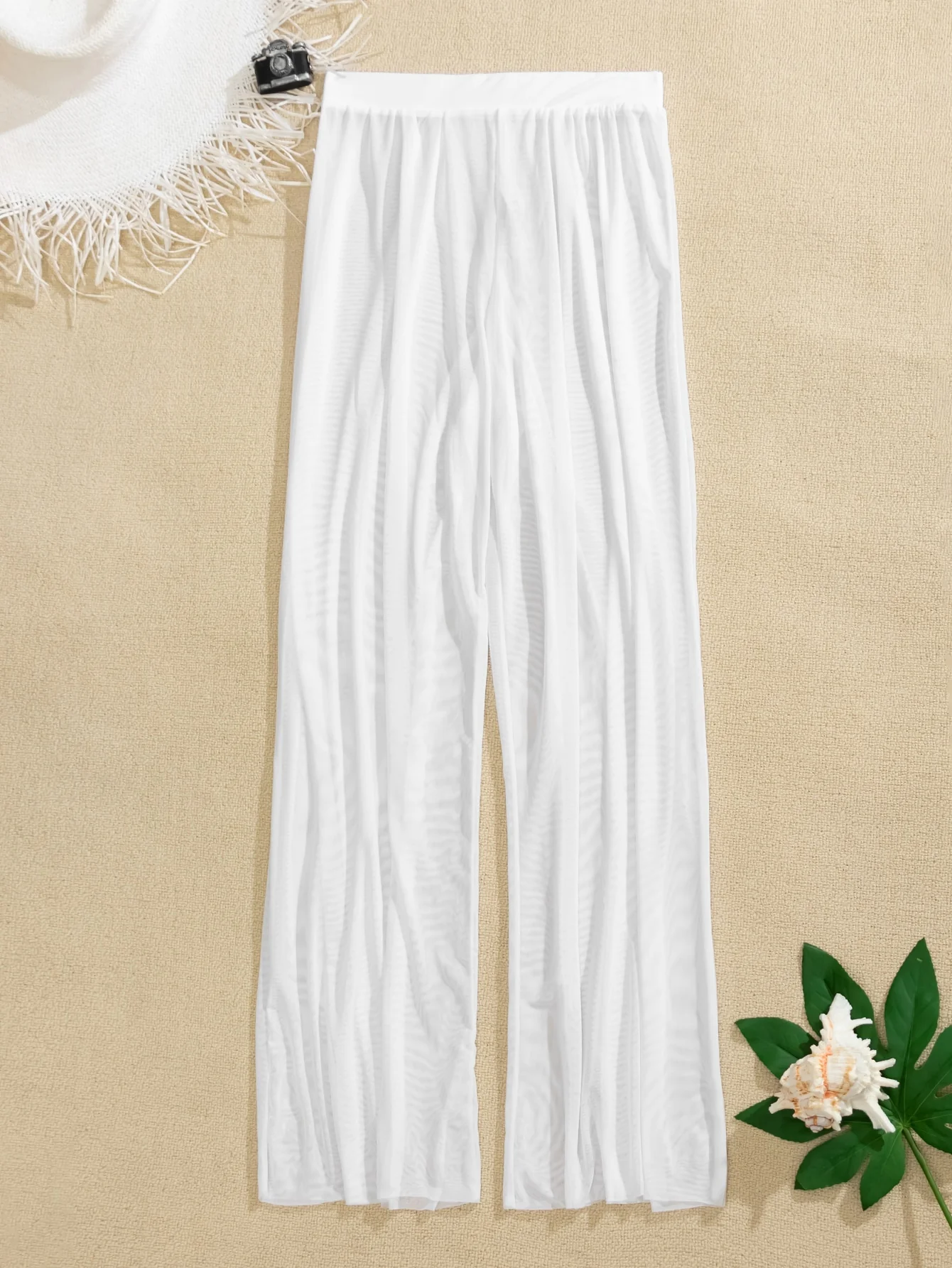 Mesh Cover Up Pants - Image 3