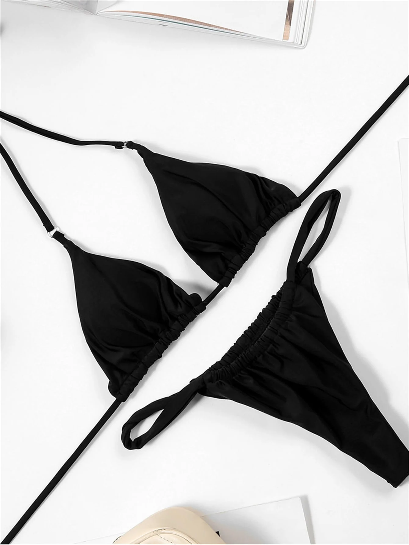 Scrunch Halter Bikini - Image 15