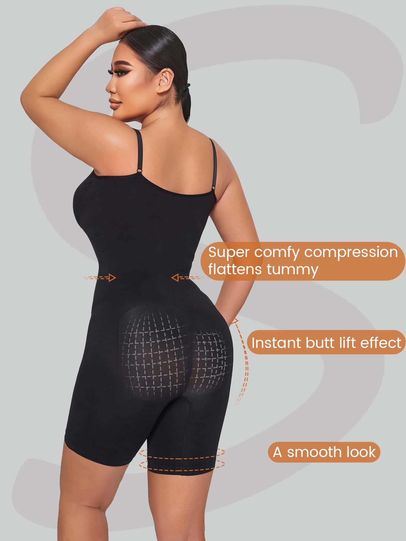 Seamless Shapewear Bodysuit - Image 11