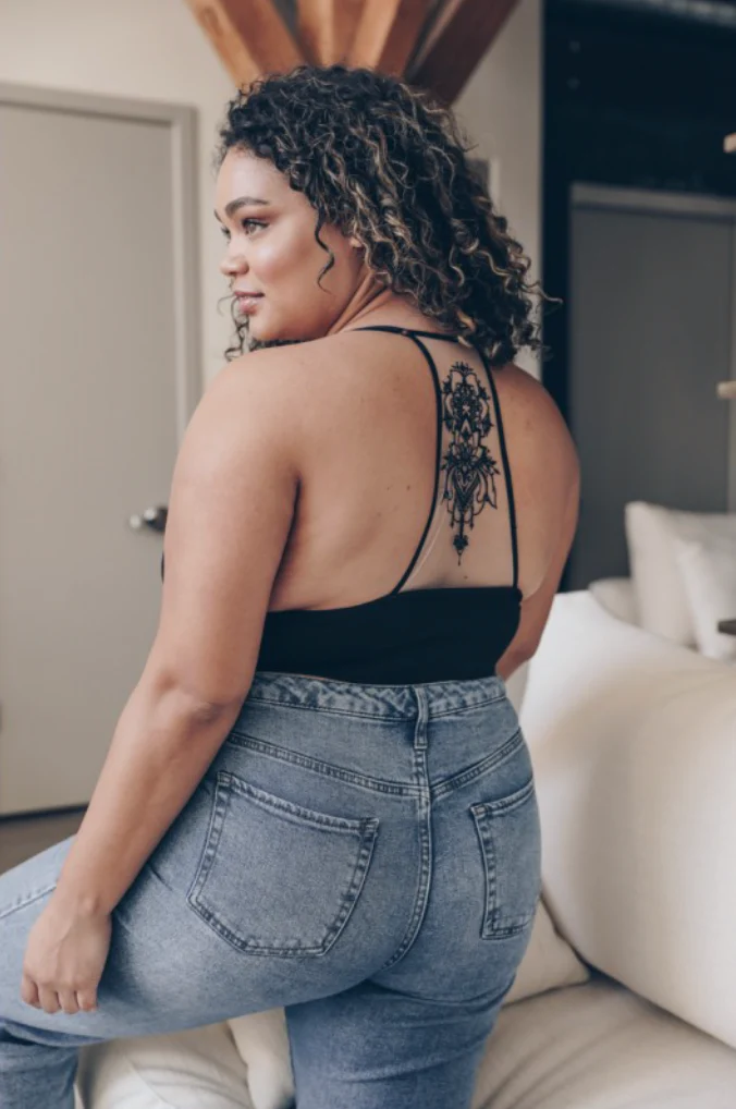 Curve Tattoo Bralette - Image 4