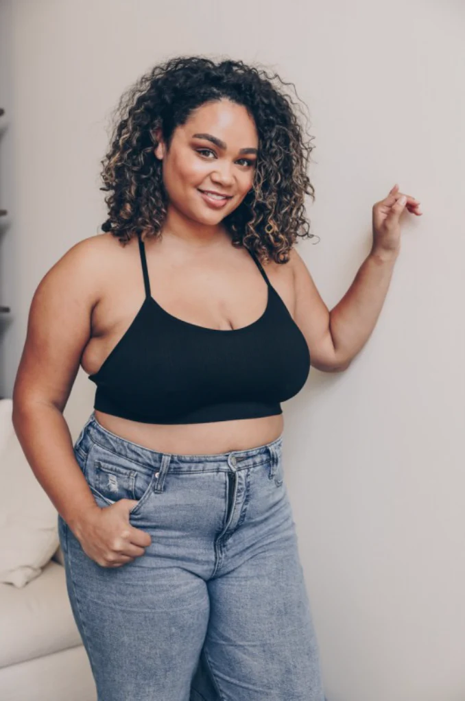 Curve Tattoo Bralette - Image 6